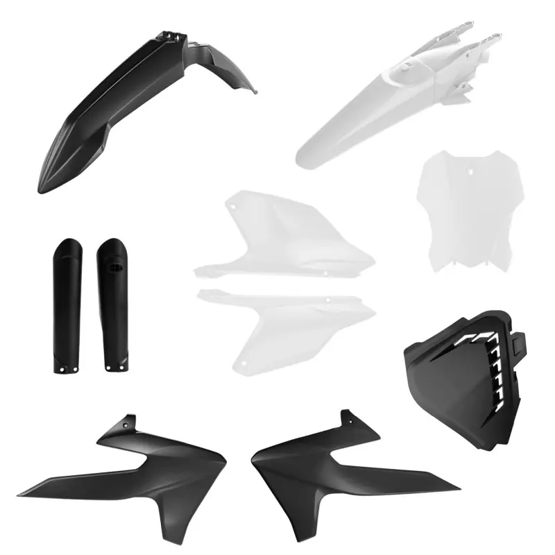 Ekspresowa dostawa ACERBIS KOMPLET PLASTIKÓW TRIUMPH TF 250 X 24-26, TF 450 X / RC 25-26 KOLOR CZARNY BIAŁY