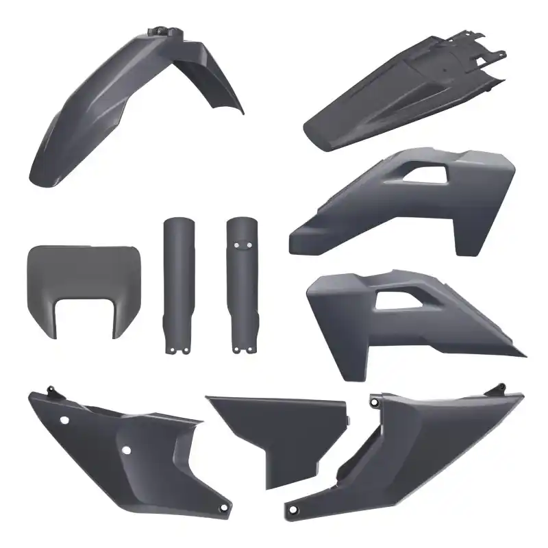 Nowość POLISPORT KOMPLET PLASTIKÓW (FULL KIT) HUSQVARNA TE/FE ‘26 W ZESTAWIE OSŁONA LAMPY PRZEDNIEJ (8681500002) I OSŁONY AMORTYZATORÓ