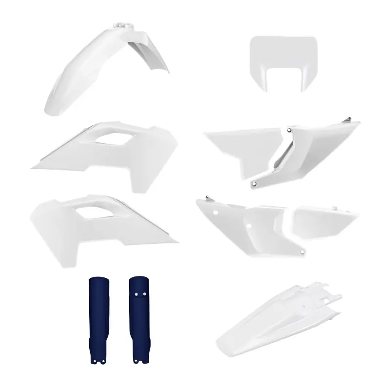 Kup teraz POLISPORT KOMPLET PLASTIKÓW (FULL KIT) HUSQVARNA TE/FE ‘24- ‘25 W ZESTAWIE OSŁONA LAMPY PRZEDNIEJ (8681500001) I OSŁONY AMORTYZ