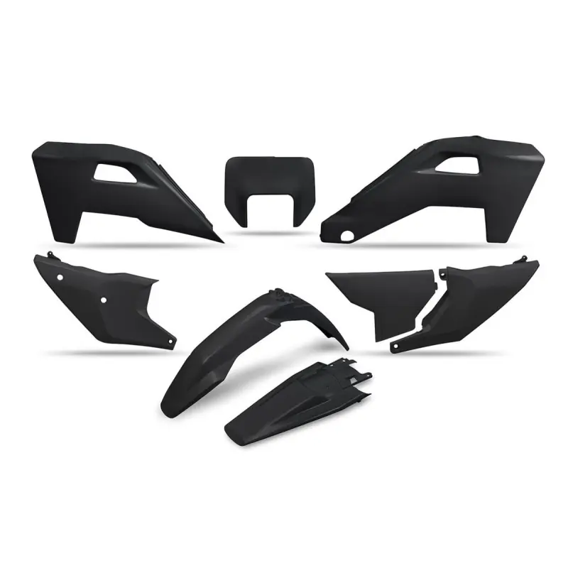 Cena promocyjna UFO KOMPLET PLASTIKÓW HUSQVARNA FE 250 / 350 / 450 / 501 ‘25- ‘26, TE 250 / 300 HERITAGE ‘25- ‘26 KOLOR CZARNY