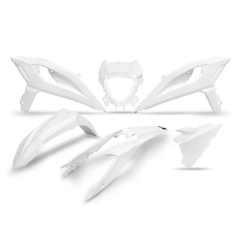 Wyjątkowa oferta UFO KOMPLET PLASTIKÓW BETA RR 2T/4T 250 / 300 / 350 / 400 / 450 ‘25- ‘26 KOLOR BIAŁY