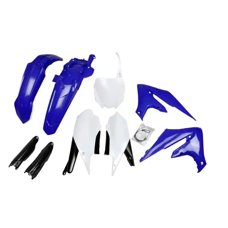 Ekspresowa dostawa UFO KOMPLET PLASTIKÓW (FULL KIT) Z OSŁONAMI TELESKOPÓW (AMORTYZATORÓW) YAMAHA YZF 250 ‘19- ‘23, YZF 450 ‘18- ‘22 KOLOR OEM NIE