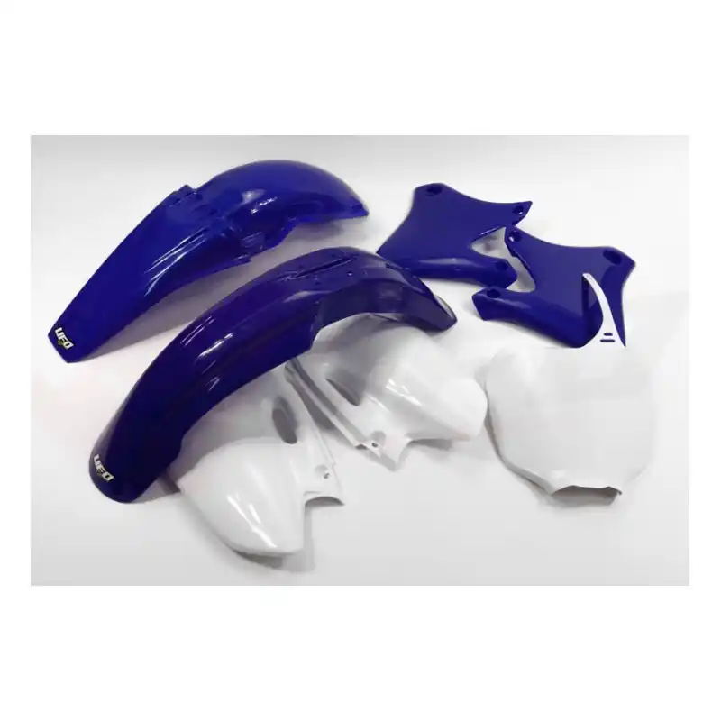 Zniżka UFO KOMPLET PLASTIKÓW YAMAHA YZF 250 ‘01- ‘02 KOLOR OEM (BIAŁY/NIEBIESKI) (YA303E999)
