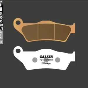 Wysoka jakość GALFER KLOCKI HAMULCOWE KH181 SPIEK METALICZNY (ZŁOTE) OFF ROAD RACING KTM SX/EXC ‘92-‘20 (BREMBO)