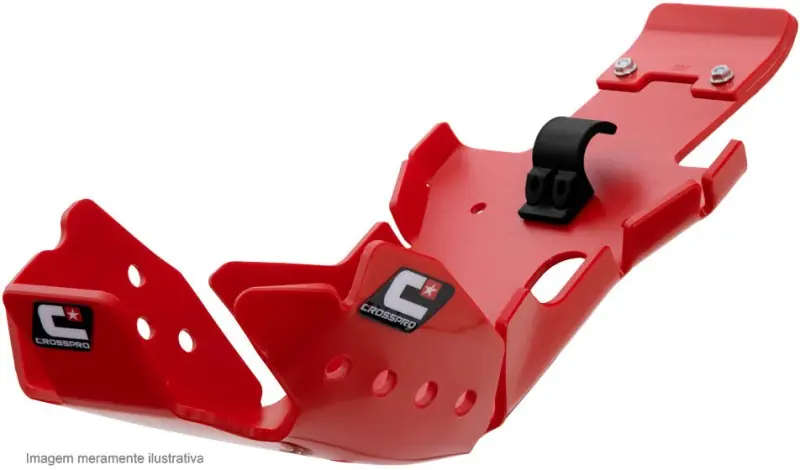 CROSSPRO OSŁONA SILNIKA I ŁĄCZNIKA WAHACZA (PRO-LINK) Z TWORZYWA DTC HARD ENDURO PASUJE DO BETA 250/300 RR ‘20-‘23 KOLOR CZERWONY Premium