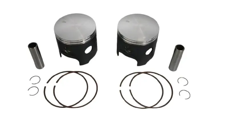 Wysoka jakość WOSSNER KOMPLET TŁOKÓW (SKUTER WODNY) KAWASAKI JS 550 SX ‘82-‘95 (STD. +0,50MM) (75,38MM) NA ZAMÓWIENIE (SWORZEŃ 16MM)