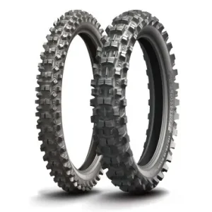 Ostatnia szansa MICHELIN KOMPLET OPON (CAI785304/21) 80/100-21 STARCROSS 5 SOFT 51M TT M/C PRZÓD DOT 2021 + (CAI275510/21) 120/80-19 STARCROSS 5 SOFT 63M TT M/C TYŁ DOT 2021 + MICHELIN PARASOL
