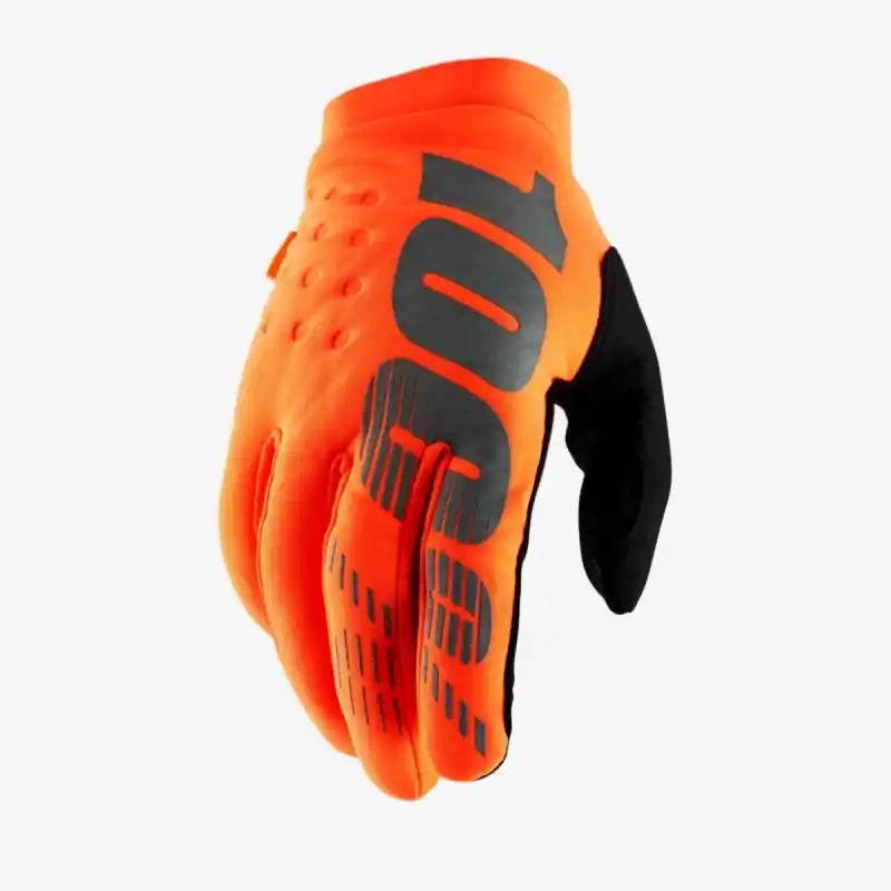 100 PROCENT RĘKAWICE CROSS/ENDURO BRISKER SOFTSHELL KOLOR POMARAŃCZOWY/CZARNY ROZMIAR XL Dodaj do koszyka