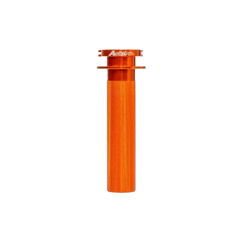 Wysoka jakość ACCEL ROLGAZ ALUMINIOWY BEZ ŁOŻYSKA KTM SXF / EXC-F 250 / 350 / 450 04-16 XCF250/350/450 07-15 XCF-W250/350 06-16 EXC/XCW500 12-16 HUSQVARNA FC/FE250/350/450/501 13-16 (OEM 77002010100; 78102010000) POMARAŃCZOWY