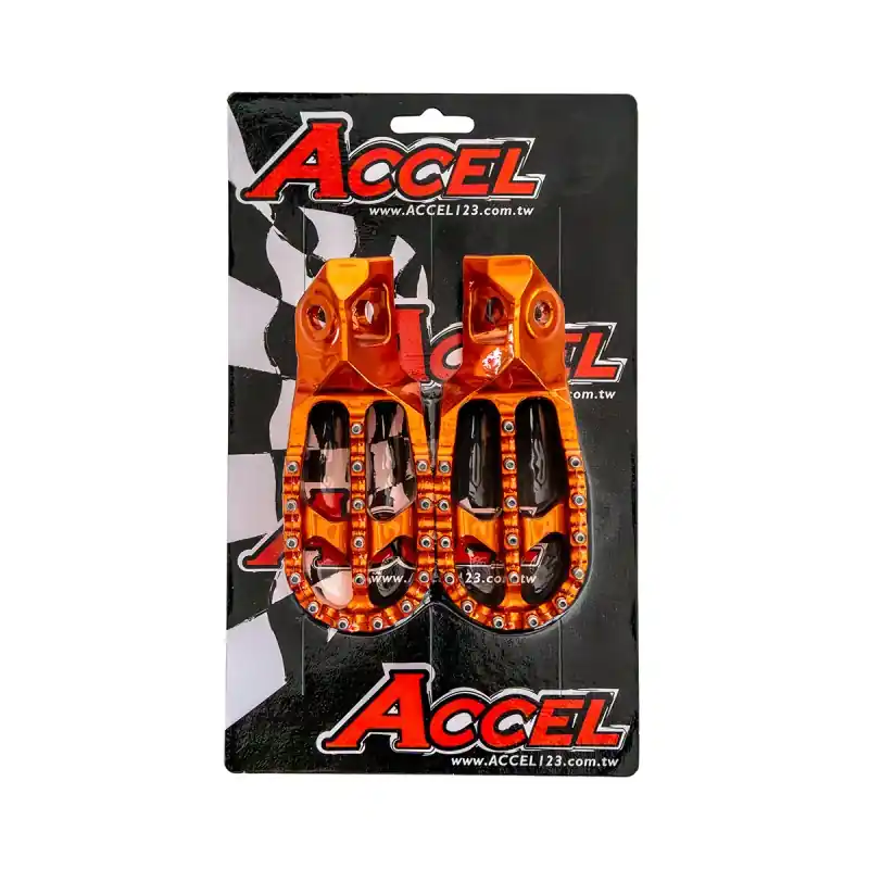 Ostatnia szansa ACCEL PODNÓŻKI KTM SX / SXF / XC / XCF 125 / 250 / 250 / 300 / 350 / 450 ‘23, HUQVARNA TC / TX / FC / FX 125 / 250 / 300 / 350 / 450 ‘23, KOLOR POMARANCZOWY