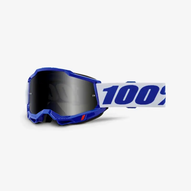 100 PROCENT GOGLE ACCURI 2 ENDURO MOTO BLUE - SMOKE LENS - KOLOR NIEBIESKI/BIAŁY SZYBKA PRZYCIEMNIANA Dodaj do koszyka
