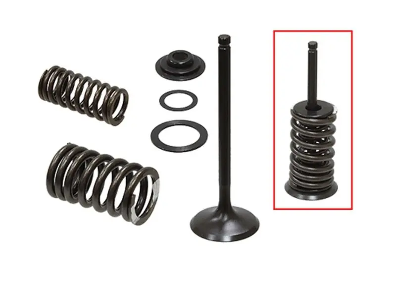 Najlepsza cena PSYCHIC ZAWORY SSĄCE (KOMPLET ZAWORÓW ZE SPRĘŻYNAMI I PODKŁADKAMI) HONDA CRF 150 F ‘03-‘05, CRF 230 L / F ‘03-‘19 STALOWY (MX-09543I) (31,46X5,4X89,7MM)