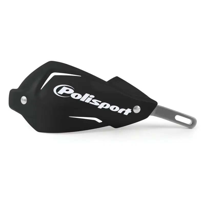 Oferta limitowana POLISPORT OSŁONY RĄK (HANDBARY - ALUMINIOWY RDZEŃ) MODEL TOUQUET Z UNIWERSALNYM ZESTAWEM MONTAŻOWYM 22/28MM KOLOR CZARNE