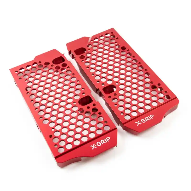 X-GRIP OSŁONY CHŁODNICY (KOMPLET) BETA RR 125/480 ‘20-‘23 KOLOR CZERWONY (PATRZ OPIS TOWARU) Niska cena