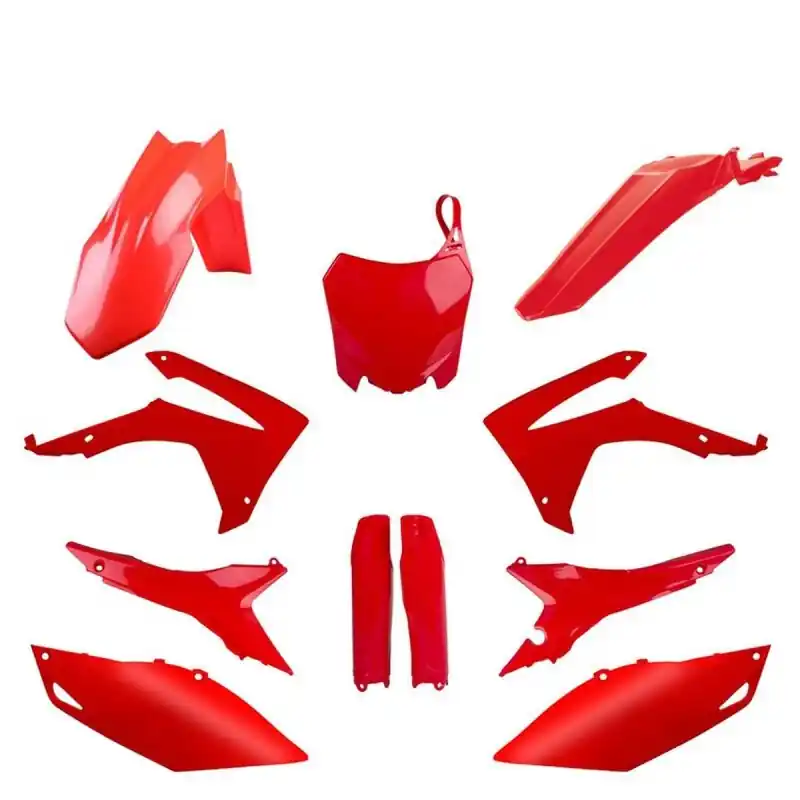 POLISPORT KOMPLET PLASTIKÓW (FULL KIT) HONDA CRF 250R ‘14-‘17; CRF 450R ‘13-‘16 W ZESTAWIE TABLICA PRZEDNIA (8659400001) I OSŁONY AMORTYZARORÓW (8351700003) KOLOR CZERWONY Kup online