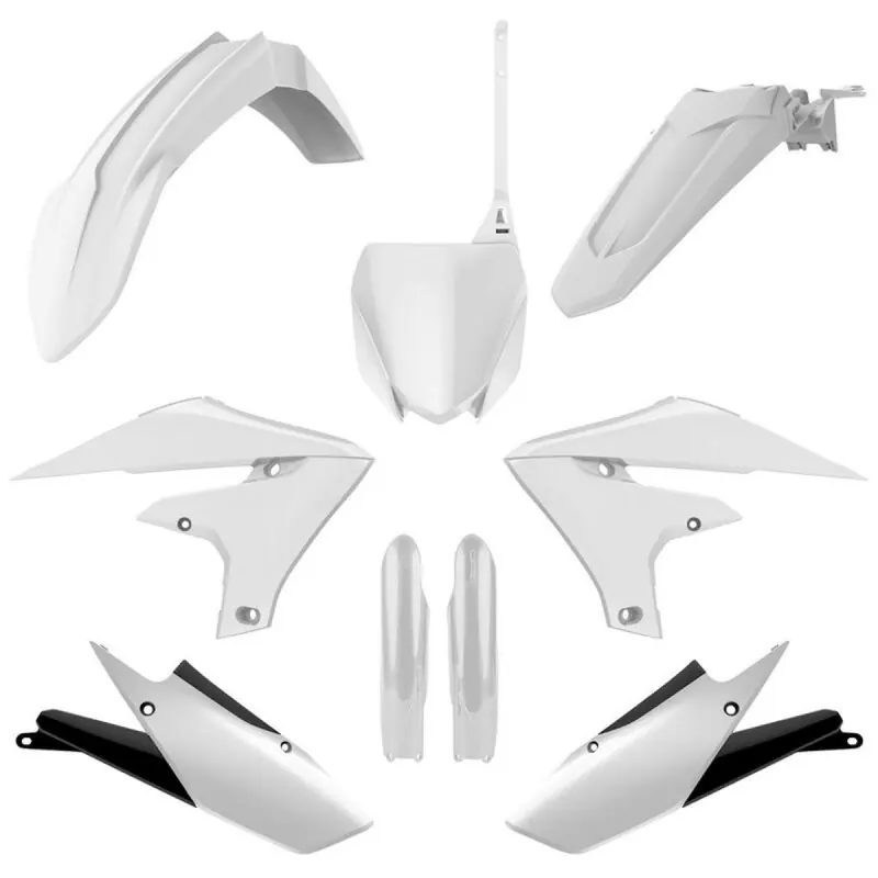 Obniżka ceny POLISPORT KOMPLET PLASTIKÓW (FULL KIT) YAMAHA YZ 250F ‘19-‘23; YZ 450F ‘18-‘22 W ZESTAWIE TABLICA PRZEDNIA (8666000008) I OSŁONY AMORTYZARORÓW (8352000001) KOLOR BIAŁY